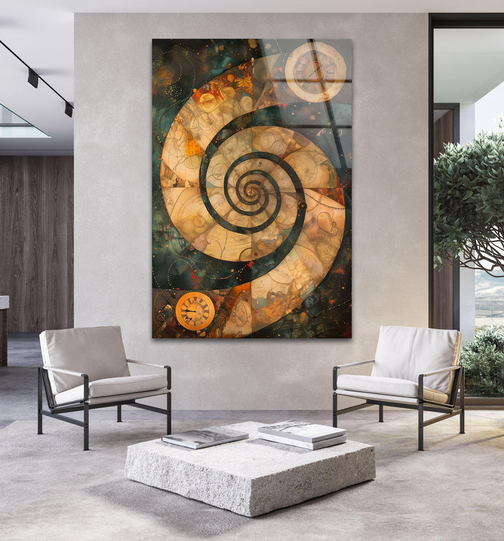 Metaphysische Malerei Glas Wandkunst