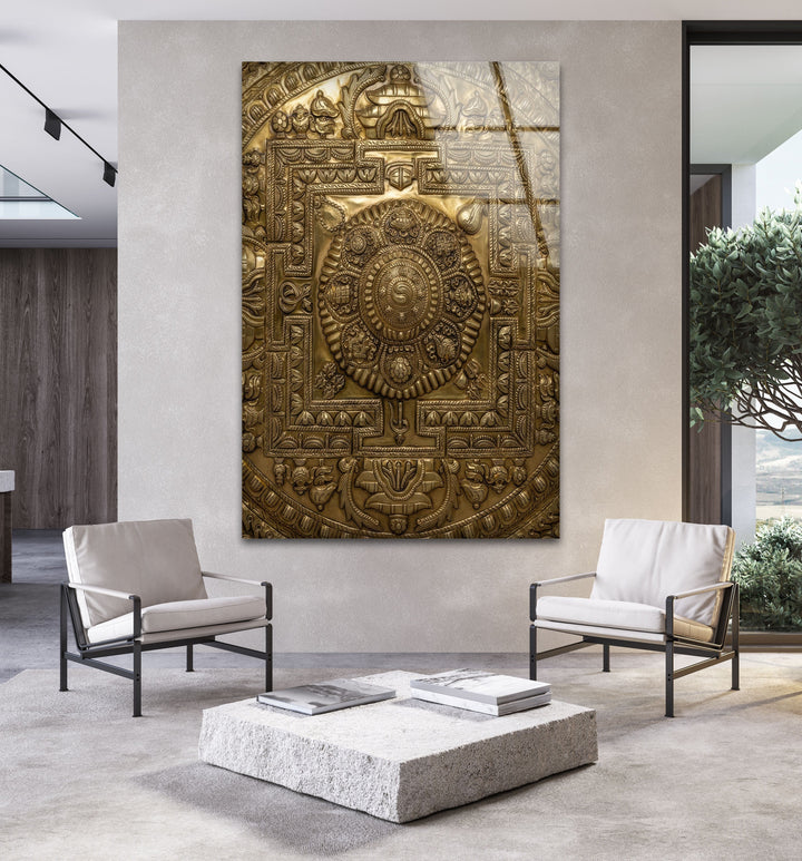 Stained Designed Glass Wall Art Glass Printing Wall Art, Print photos on glass
