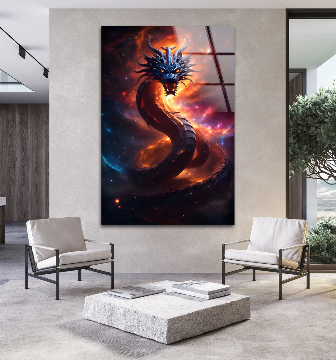 Let the Inferno Dragon bring both beauty and fierce energy into your space with its dramatic portrayal of destruction and fire.
