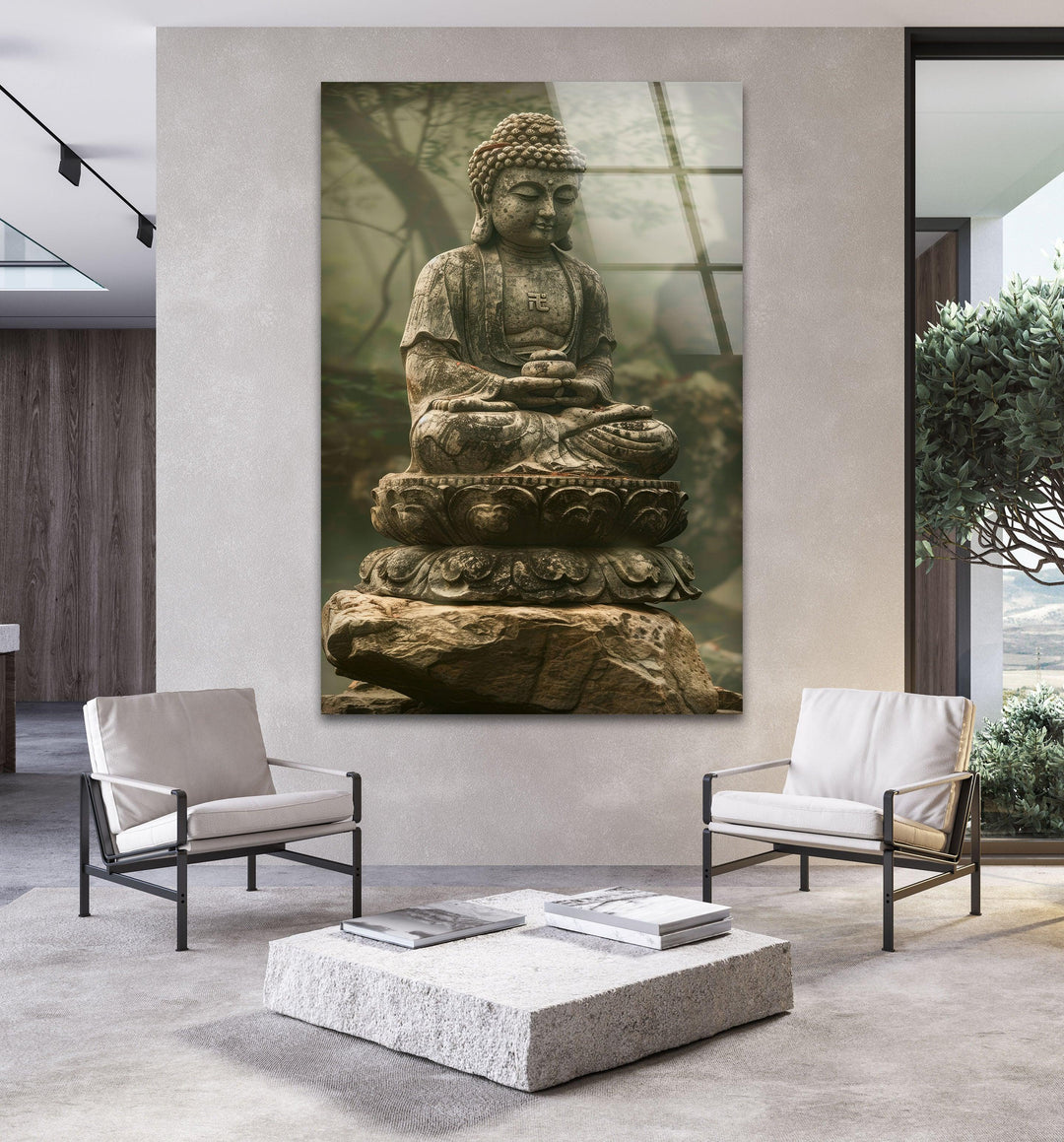 Green Buddha Glass Printing Techniques