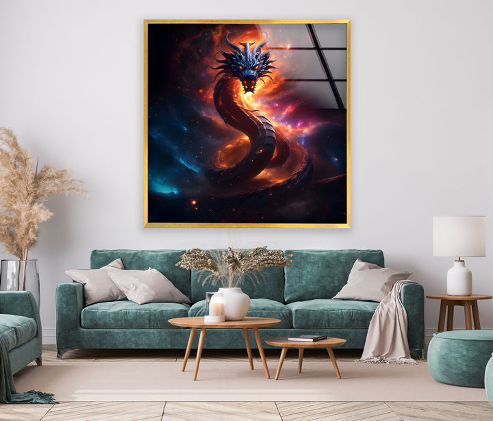 Capture the essence of fire and strength with this Inferno Dragon, roaring through flames and igniting your space with fiery glory.