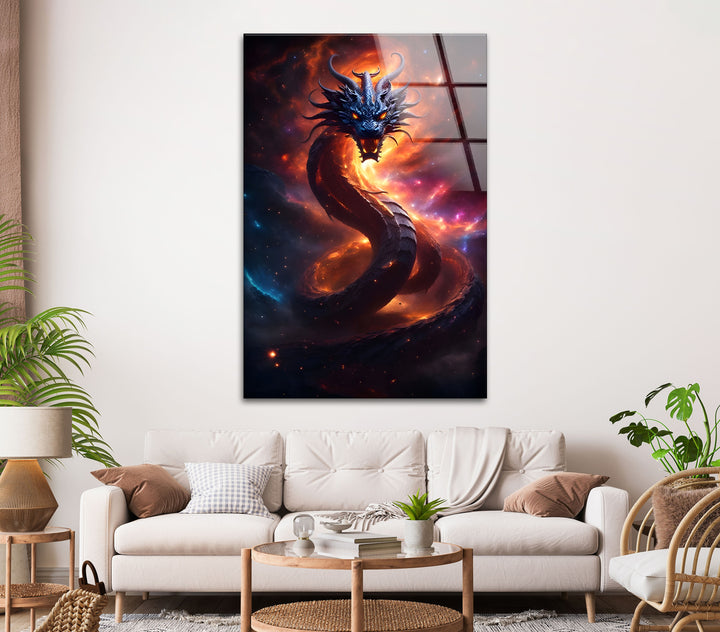 Feel the power of the Inferno Dragon as it roars in fiery glory, commanding attention in your living space.

