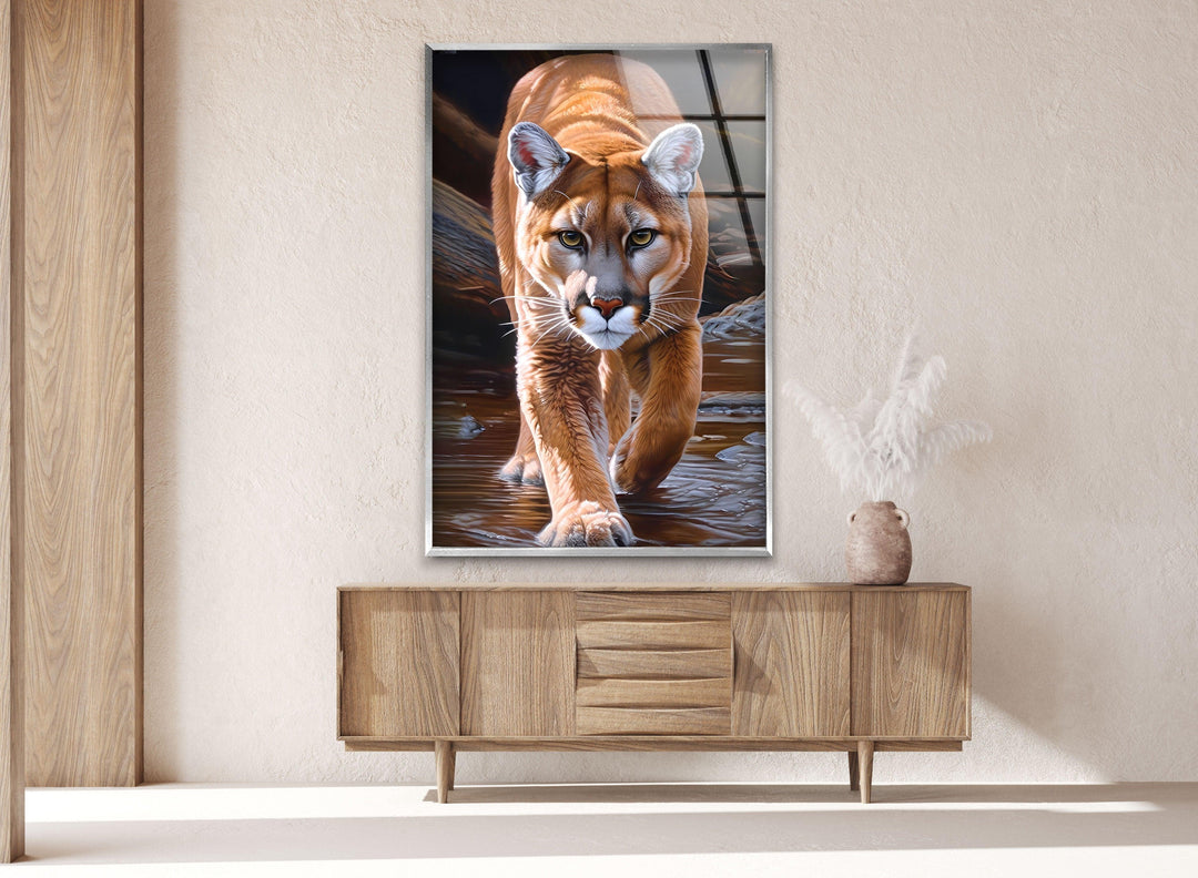 Cool Puma Glass Wall Art glass image printing, glass prints from photos

