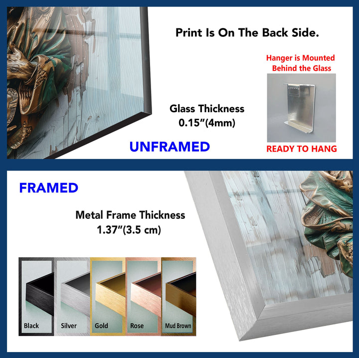 The Peace Of Christ Tempered Glass Wall Art - MyPhotoStation