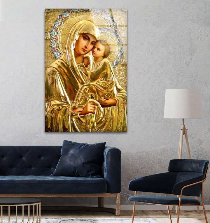 Christ Decor Glass Wall Artwork Designs