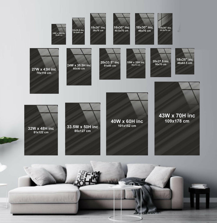Black Woman Portrait Glass Wall Art