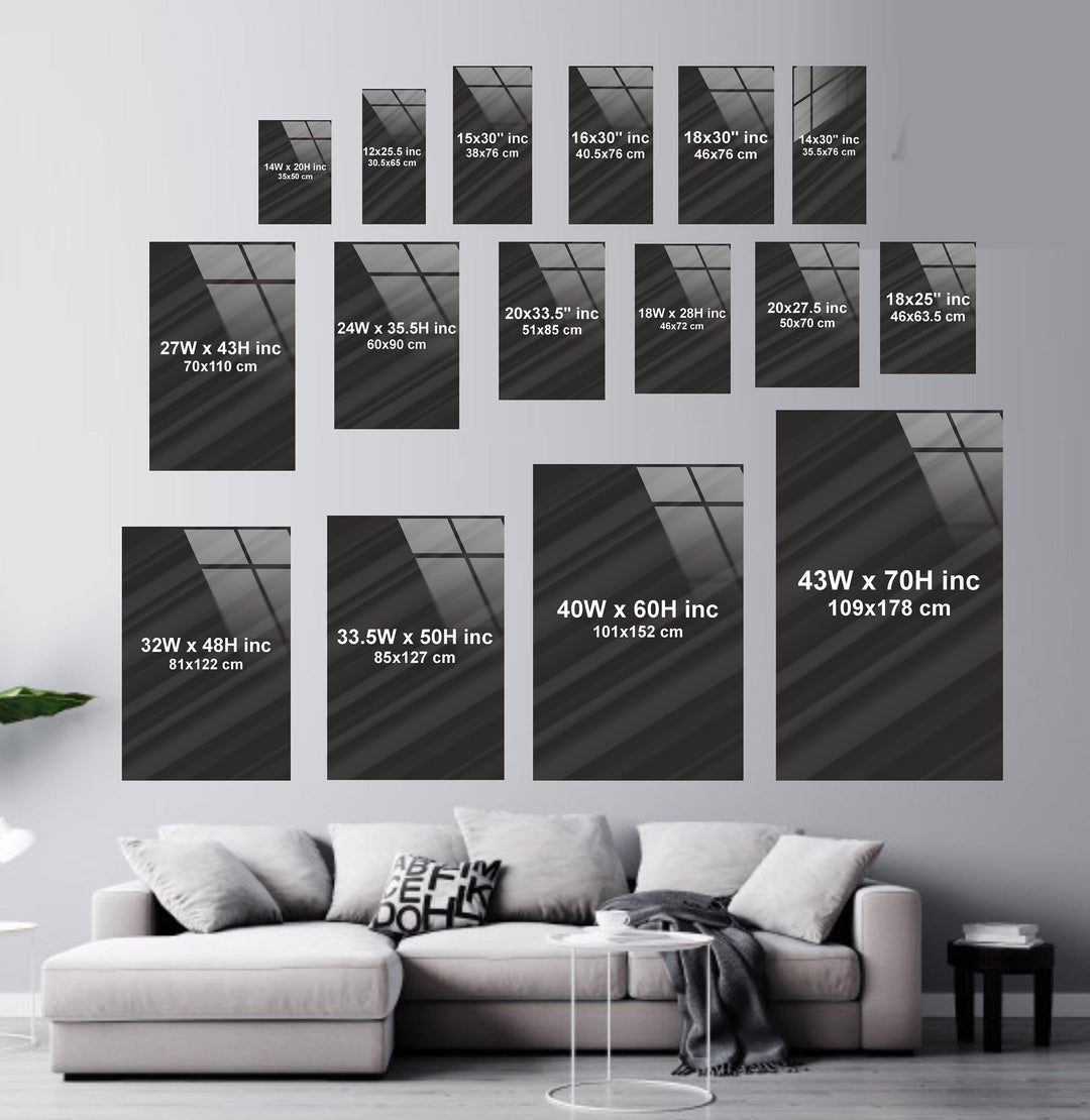 Mystical Seaside Kingdom Glass Wall Art: A Breathtaking Fantasy Escape