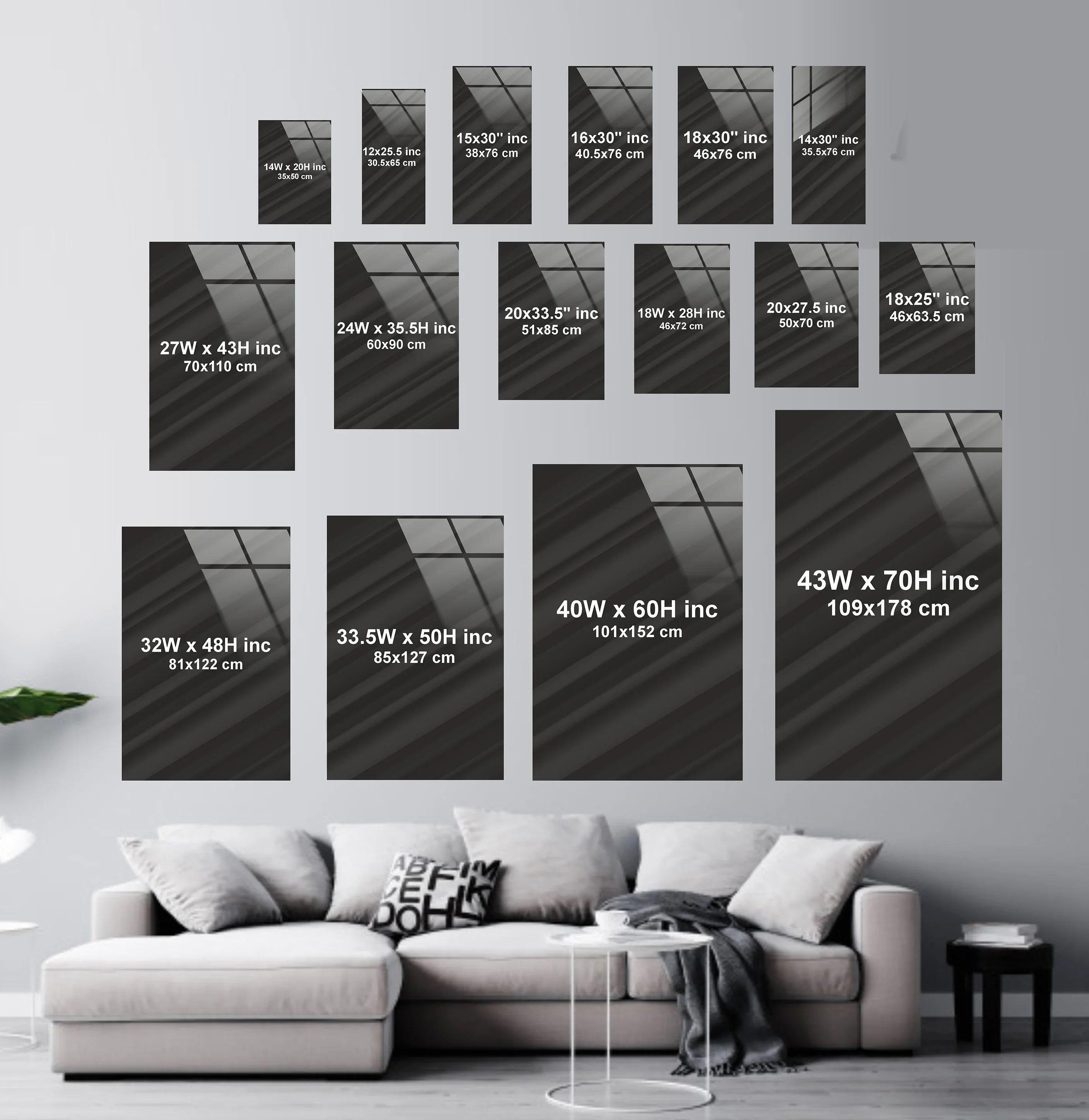 Black And White Erotic Woman Body Glass Wall Art – Naked Cool