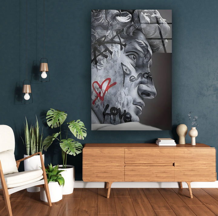 Marble Design Art Glass Wall Art Glass Printing Wall Art, Print photos on glass
