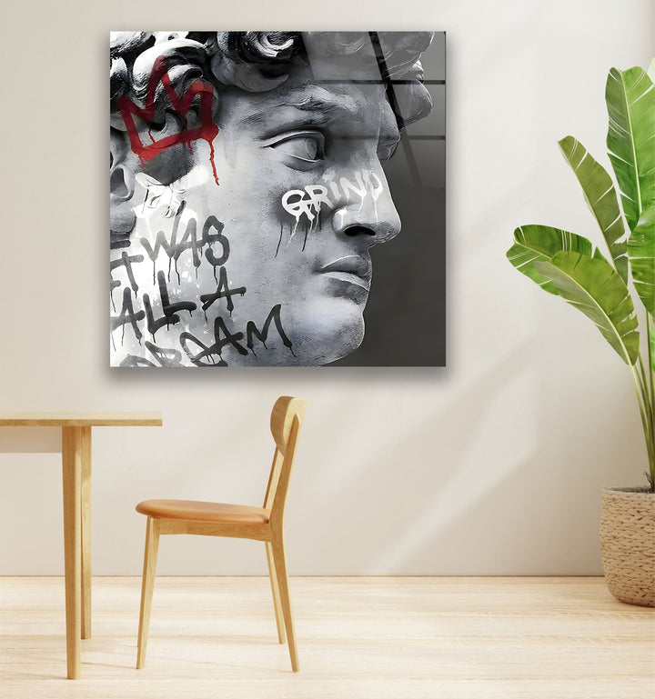 Marble Face Art Glass Wall Art art glass wall art, glass wall art pictures
