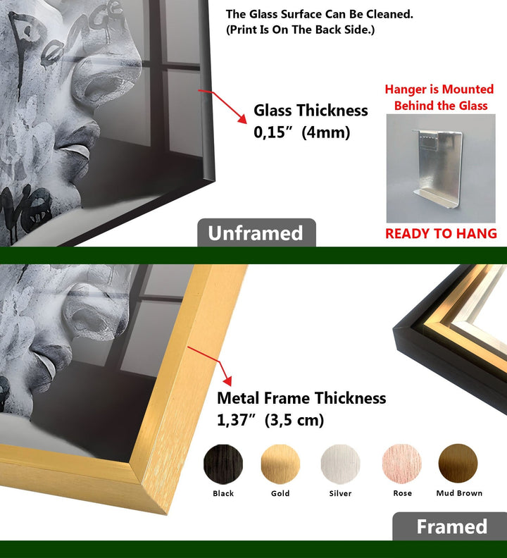 Marmor-Design, Kunstglas, Wandkunst