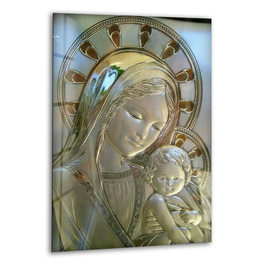 The flowing lines of this unique modern wall decor capture the tender embrace as if in gentle motion.