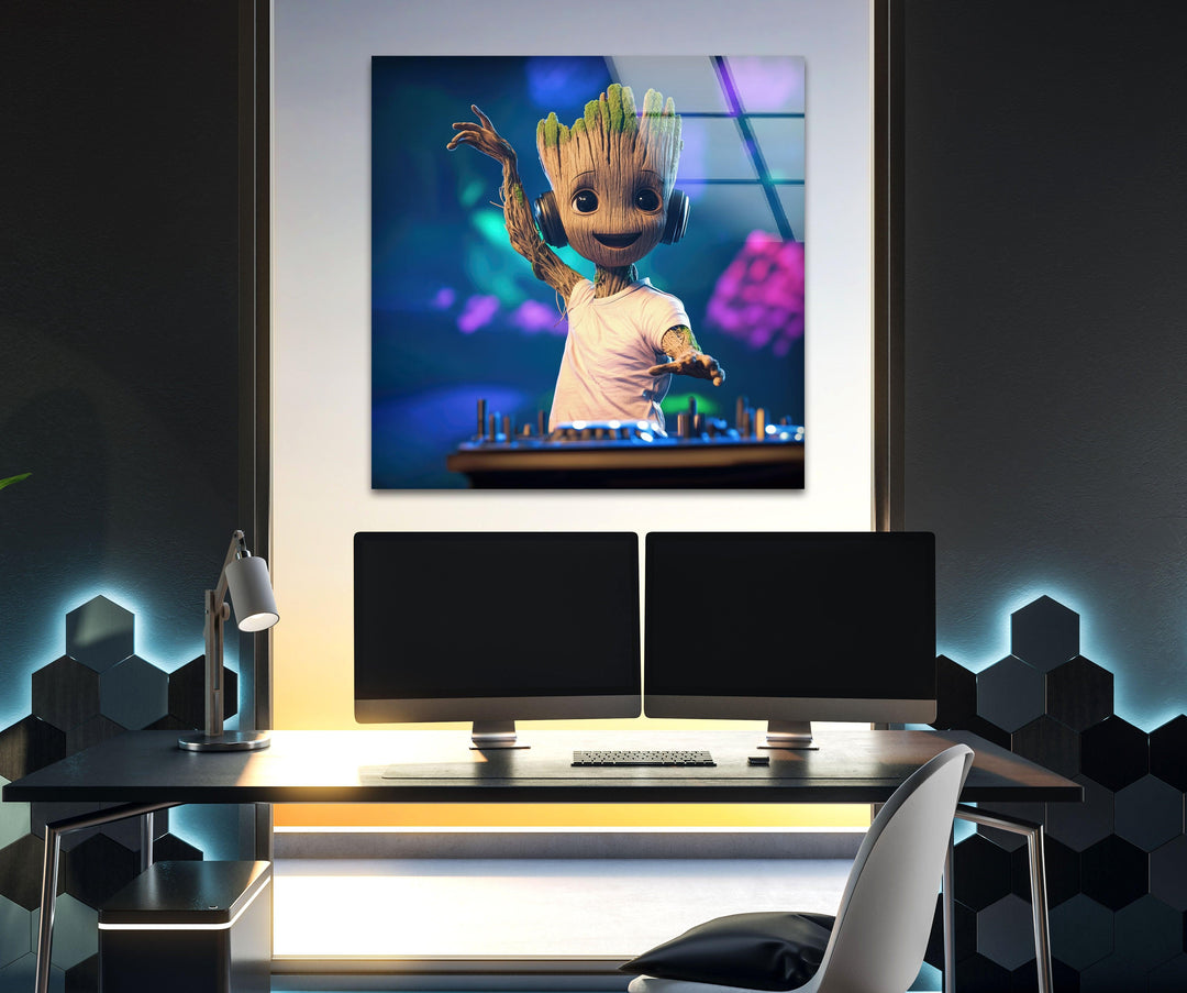 Dj Groot Glass Wall Art glass art painting, glass art for the Wall
