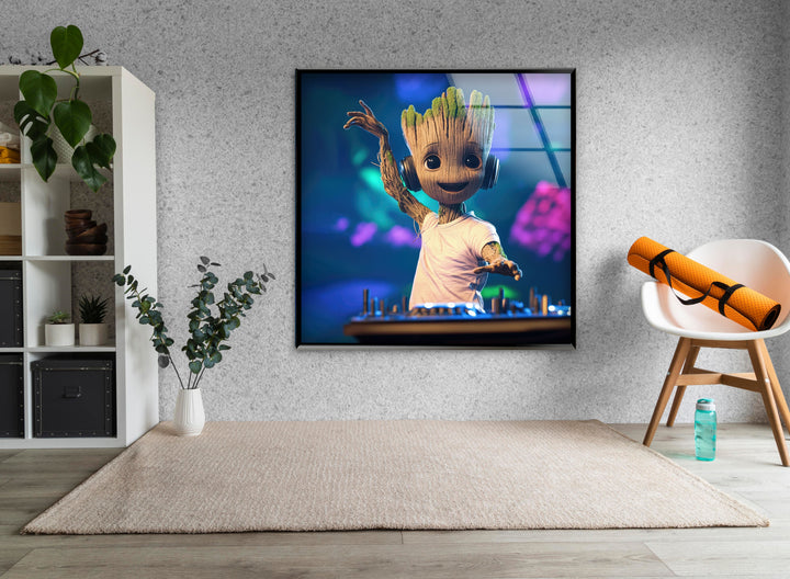 Dj Groot Glass Wall Art stained glass wall art, stained glass wall decor
