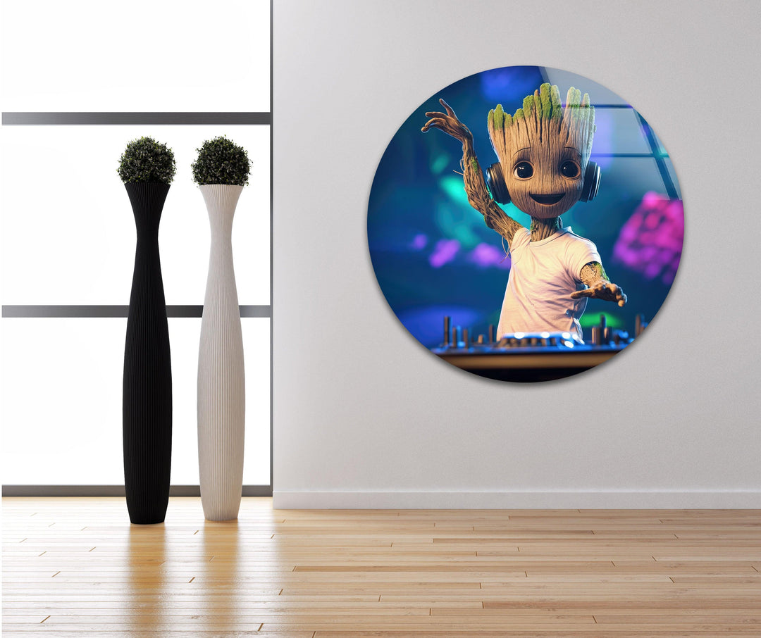 Dj Groot Glass Wall Art custom glass pictures, glass art prints
