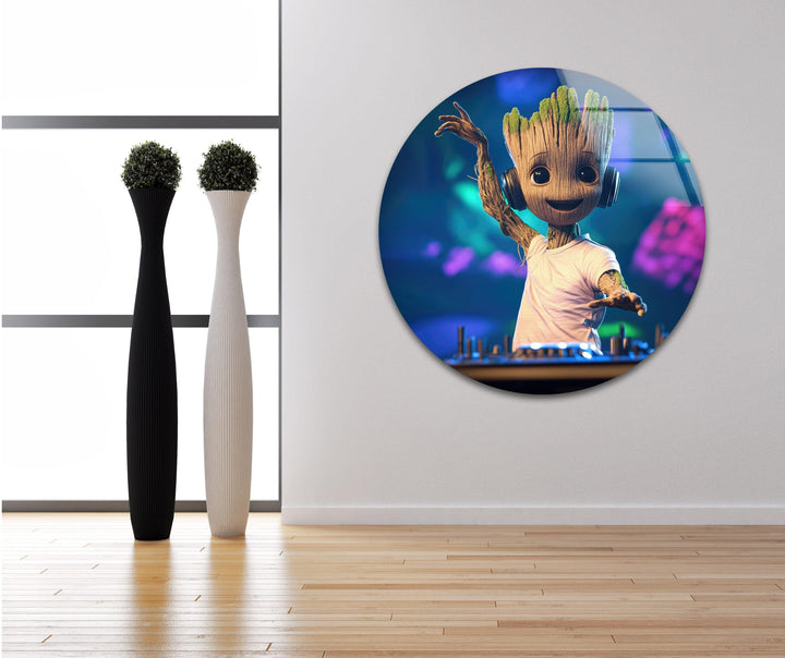 Dj Groot Glass Wall Art custom glass pictures, glass art prints

