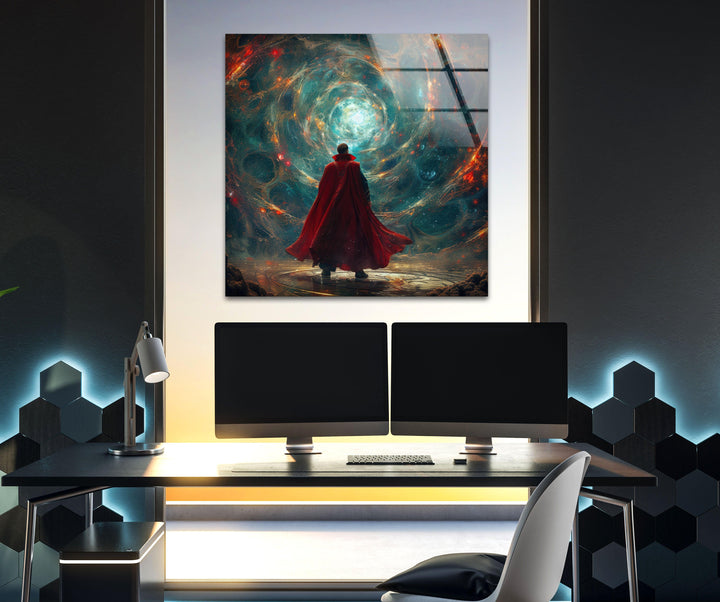 Doctor Strange Glaswandkunst
