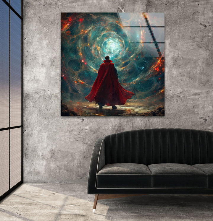 Doctor Strange Glaswandkunst