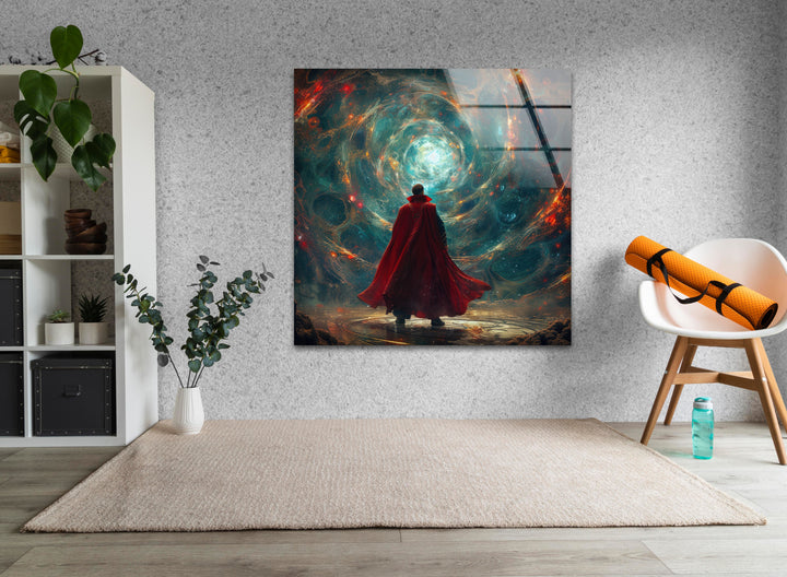 Doctor Strange Glaswandkunst