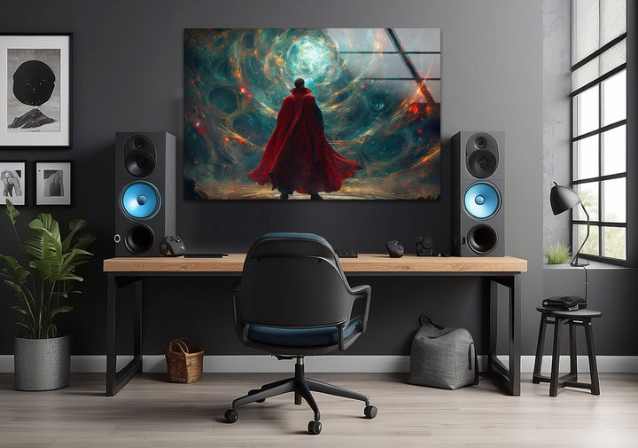 Doctor Strange Glaswandkunst
