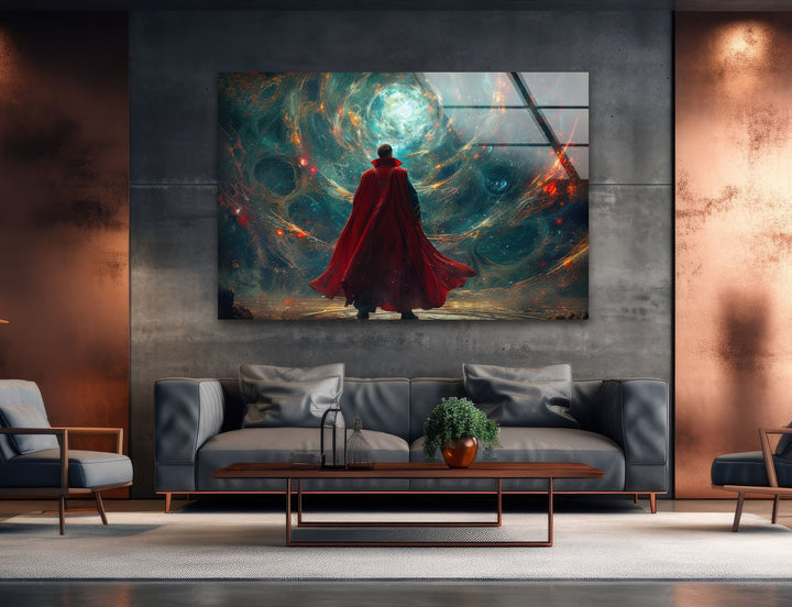 Doctor Strange Glaswandkunst