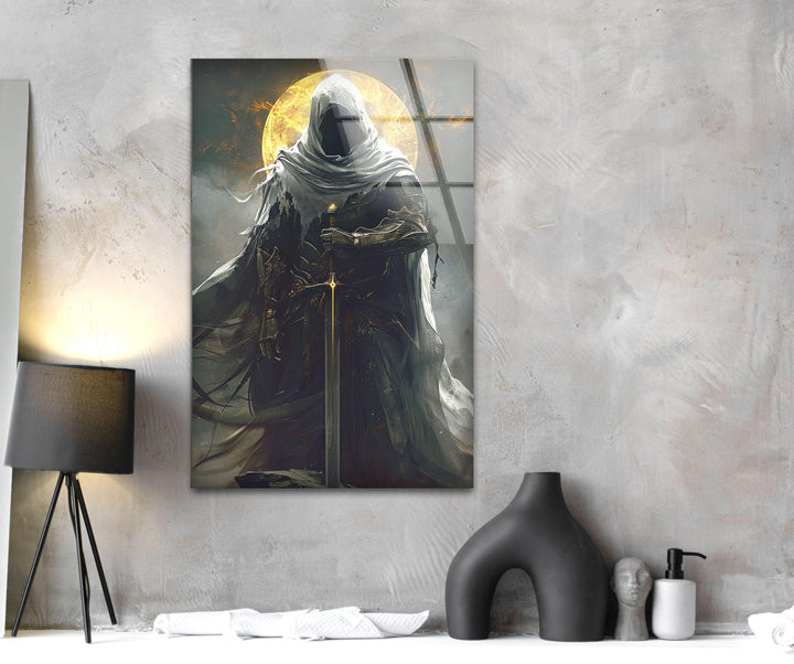 Dark Souls Paladin Knight Fantasy Glaswandkunst