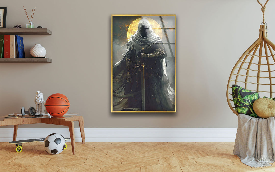 Dark Souls Paladin Knight Fantasy Glaswandkunst