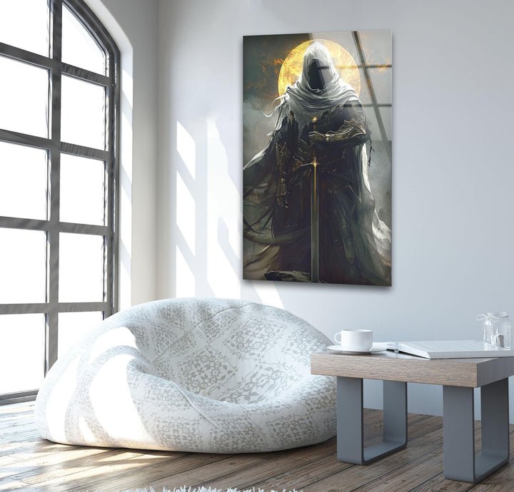 Dark Souls Paladin Knight Fantasy Glaswandkunst