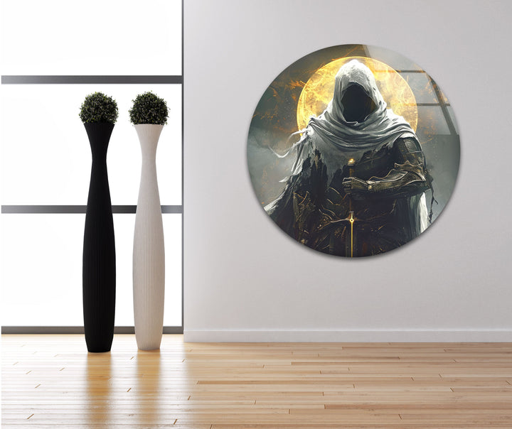 Dark Souls Paladin Knight Fantasy Glaswandkunst