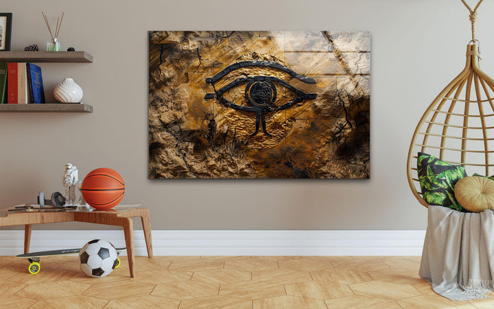 Eye of Ra Tempered Glass Wall Art - MyPhotoStation