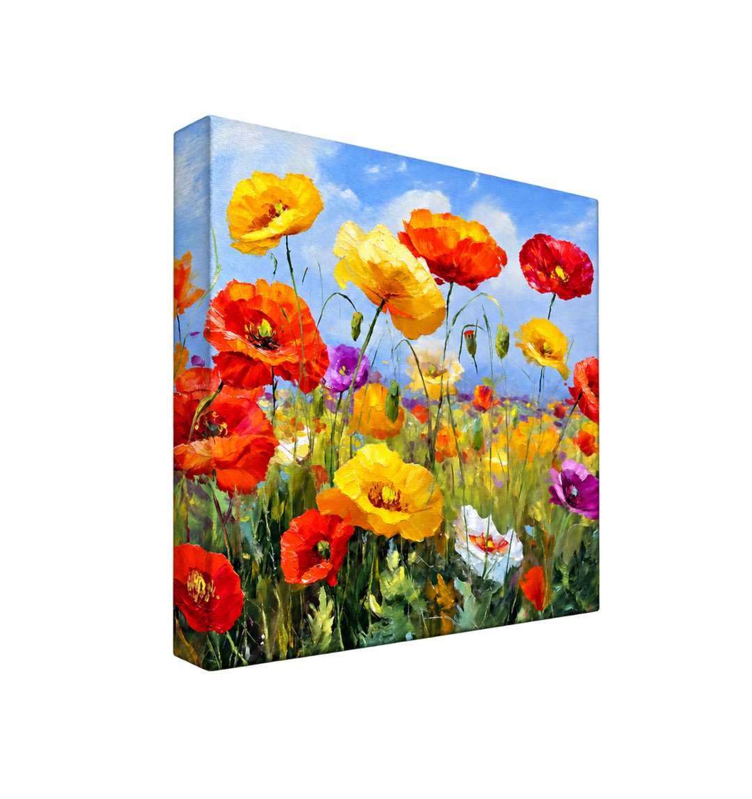 Flower Canvas Wall Art