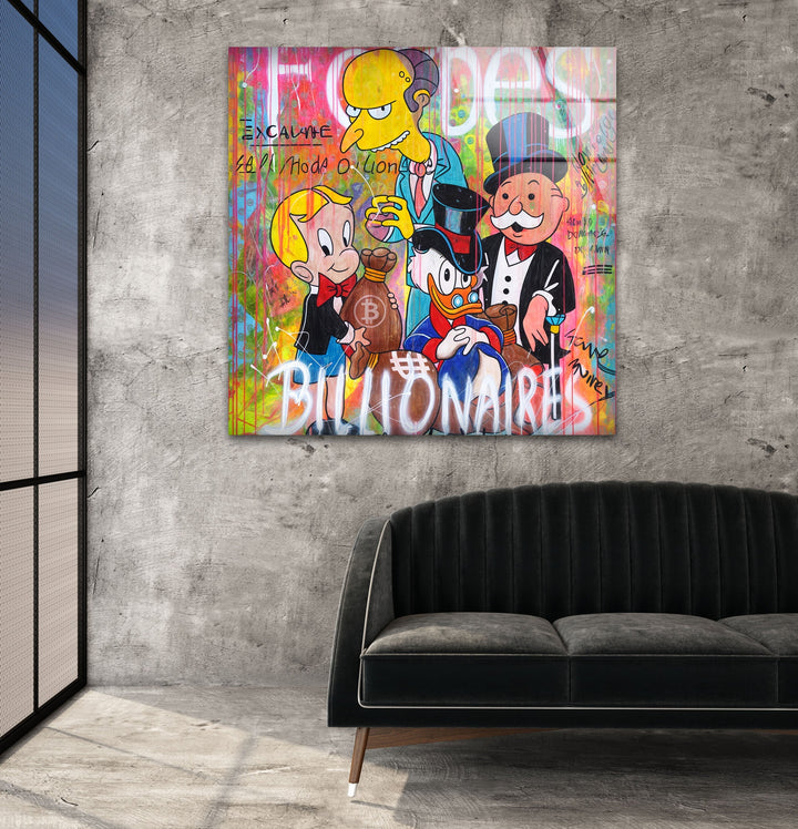 Forbes Billionaires Glass Wall Art glass pictures for Wall, glass prints wall art
