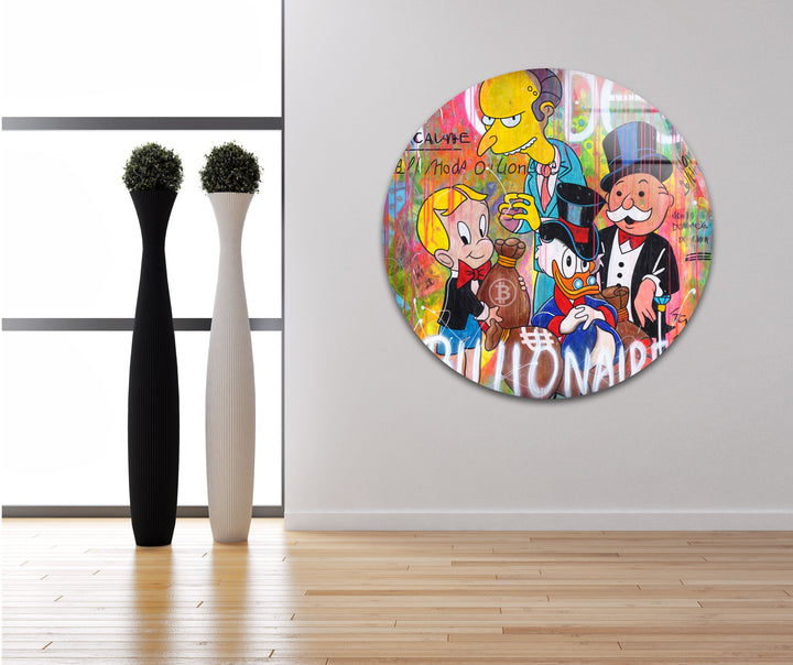 Forbes Billionaires Glass Wall Art glass wall decor, glass wall art decor
