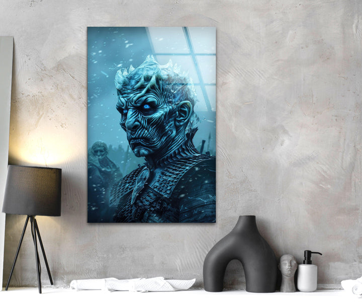 Game of Thrones Army of The Dead Glass Wall Art glass wall decor, glass wall art decor

