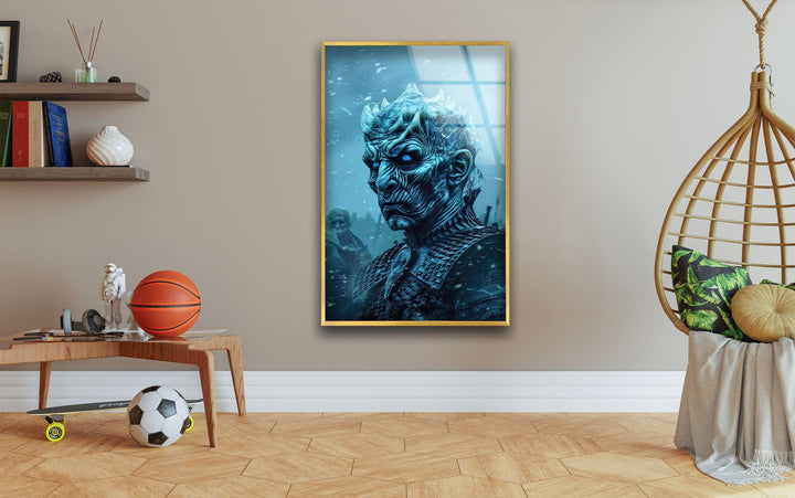 Game of Thrones Army of The Dead Glass Wall Art stained glass wall art, stained glass wall decor
