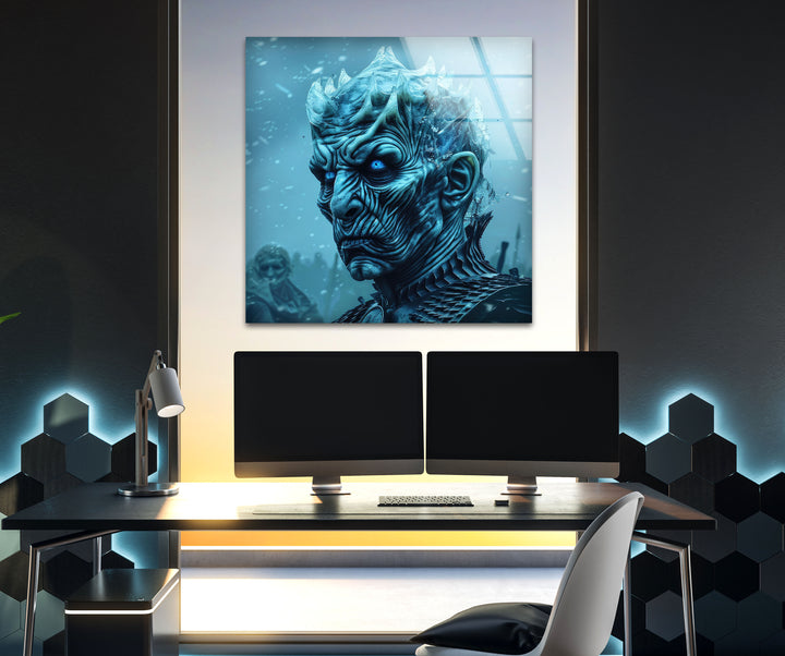 Game of Thrones Army of The Dead Glass Wall Art large glass photo prints, glass wall photos
