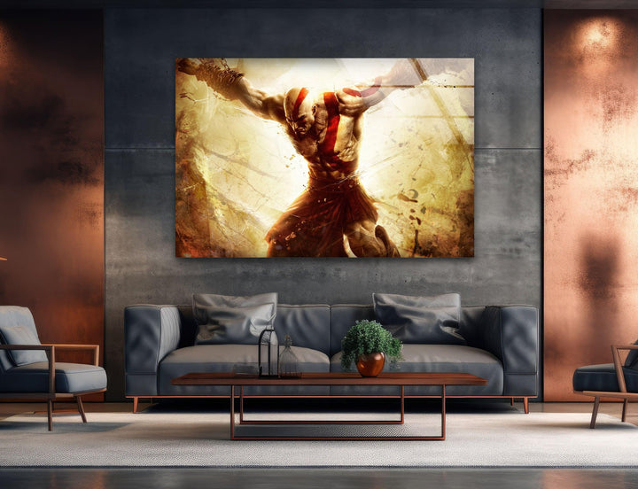 Gaming decor that brings the excitement of video games to life with bold and colorful prints

