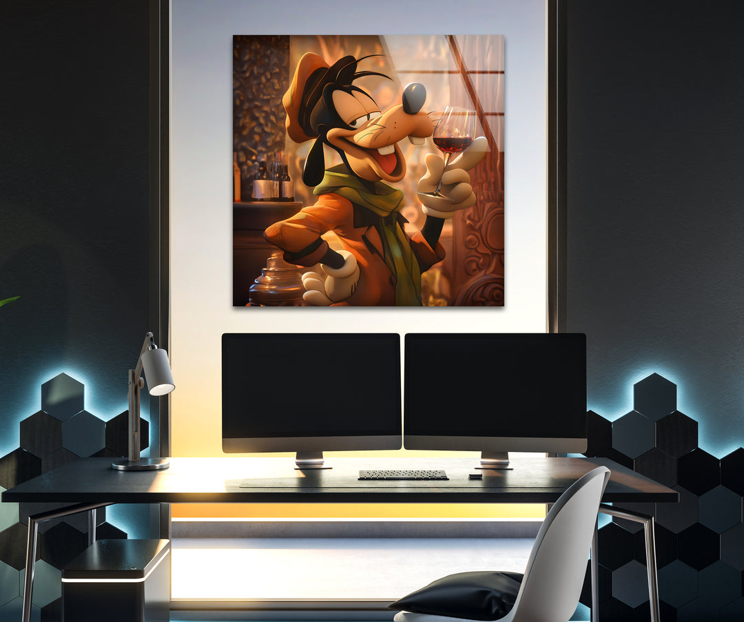 Intellectual Goofy Glass Wall Art glass photo prints, glass picture prints

