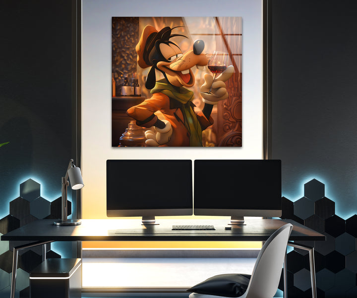 Intellectual Goofy Glass Wall Art glass photo prints, glass picture prints
