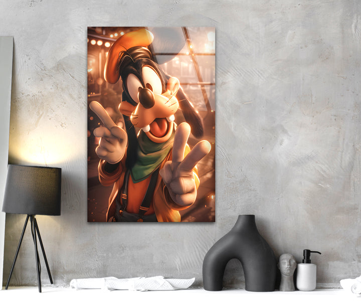 Goofy Art Glass Wall Art custom glass photo prints, large glass prints