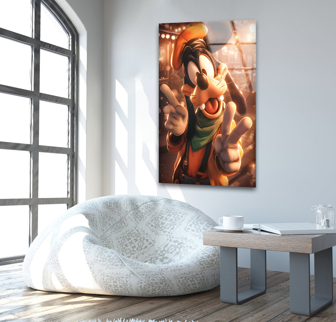 Goofy Art Glass Wall Art Glass Printing Wall Art, Print photos on glass
