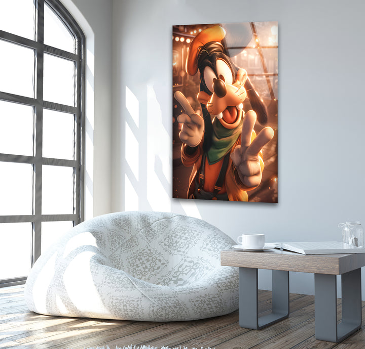 Goofy Art Glass Wall Art Glass Printing Wall Art, Print photos on glass