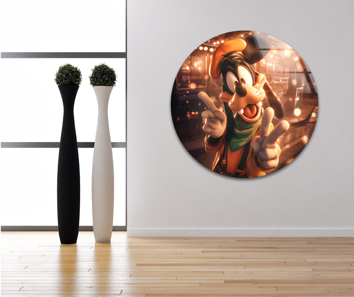 Goofy Art Glass Wall Art glass photo prints, glass picture prints