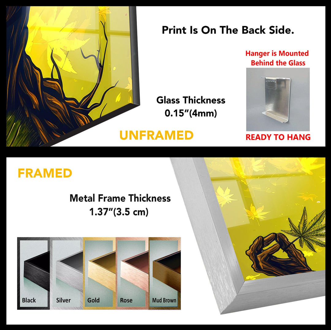 Marvel Avengers Groot Wanddekoration aus Glas
