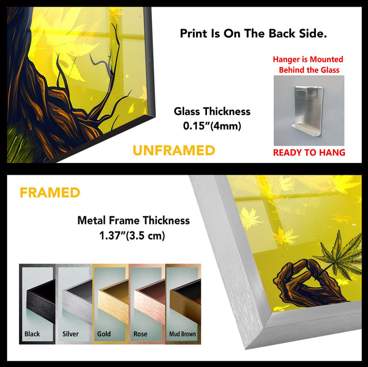 Marvel Avengers Groot Wanddekoration aus Glas