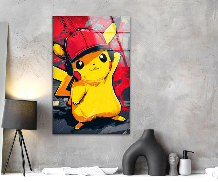 Gta Pikachu Glass Wall Art glass pictures for Wall, glass prints wall art

