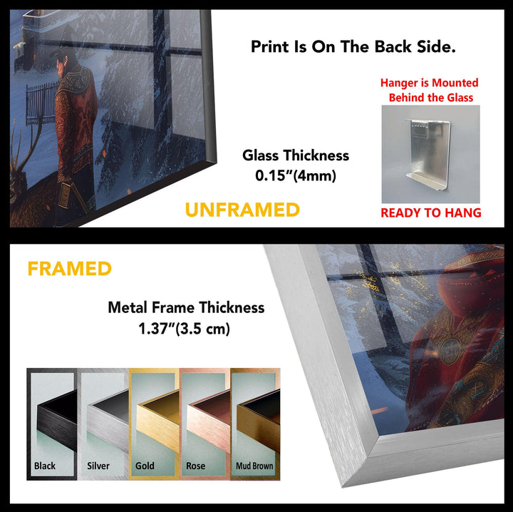 Harry Potter Tempered Glass Wall Art - MyPhotoStation