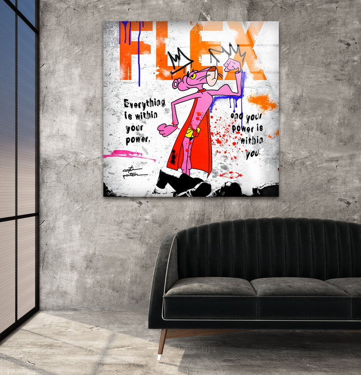 Hero Panther Glass Wall Art glass pictures for Wall, glass prints wall art
