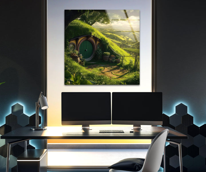 Hobbit House Home Decor with Wall Art Designs
