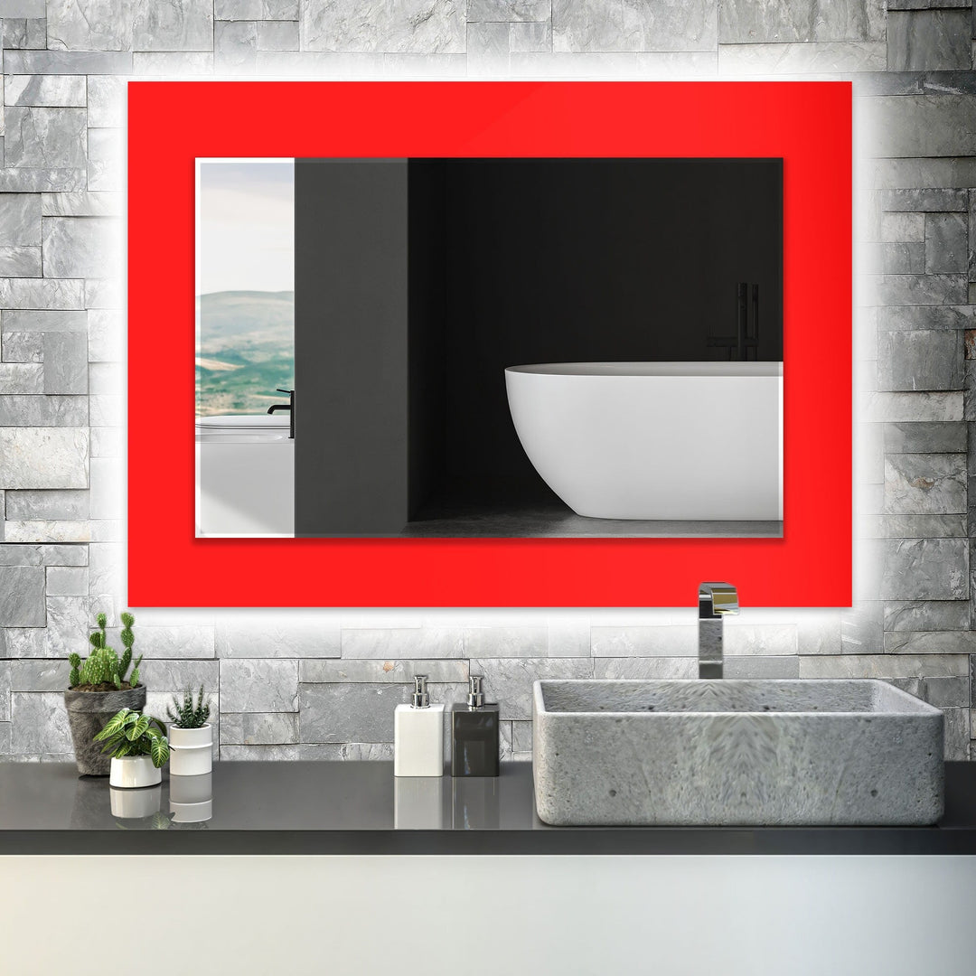 Solid Color Wall Mirrors dining room mirror
